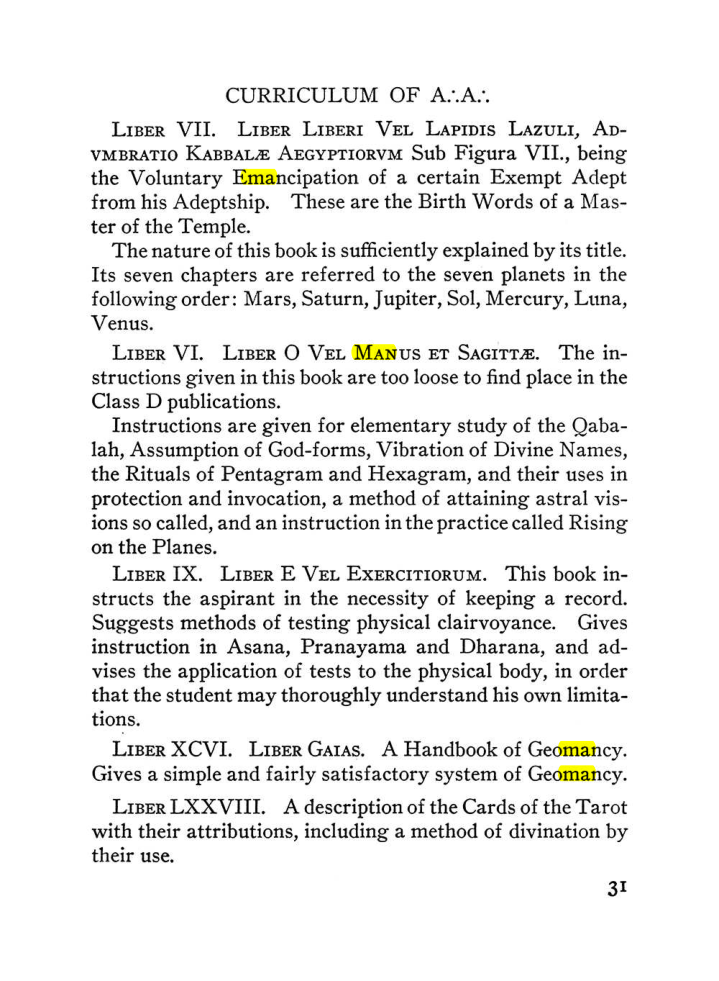 Original scan of The Equinox (Volume III, Number I), PDF page 37
