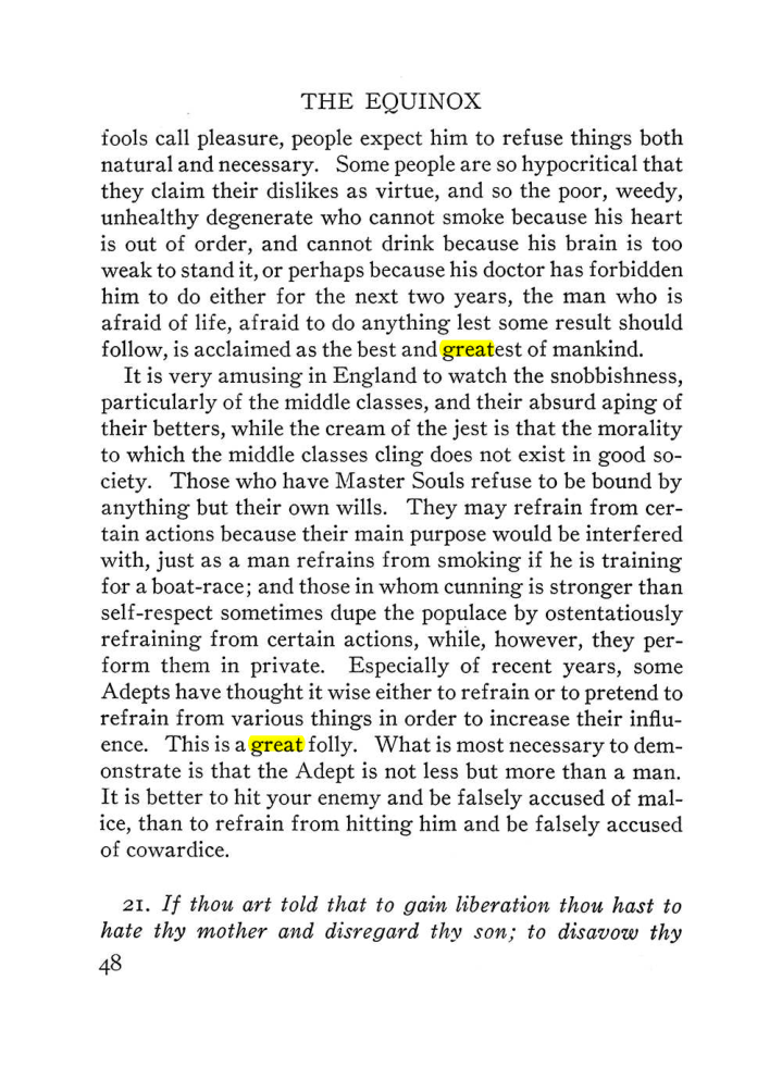 Original scan of The Equinox (Volume III, Number I), PDF page 370