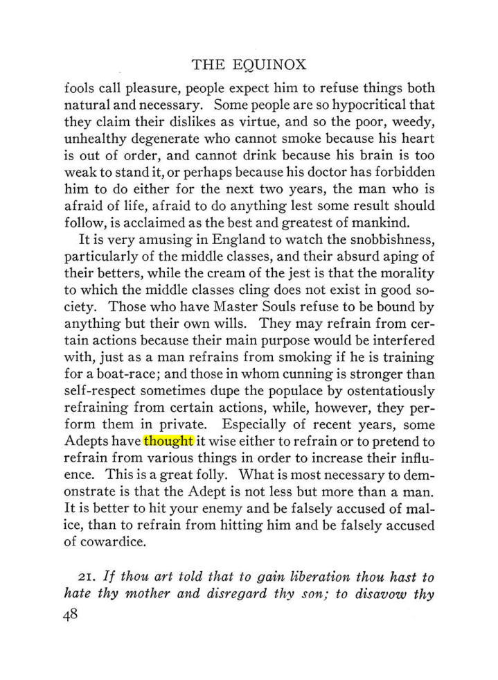 Original scan of The Equinox (Volume III, Number I), PDF page 370