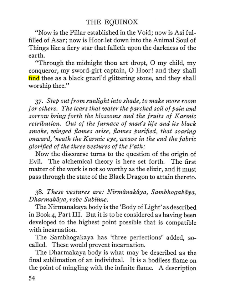 Original scan of The Equinox (Volume III, Number I), PDF page 376