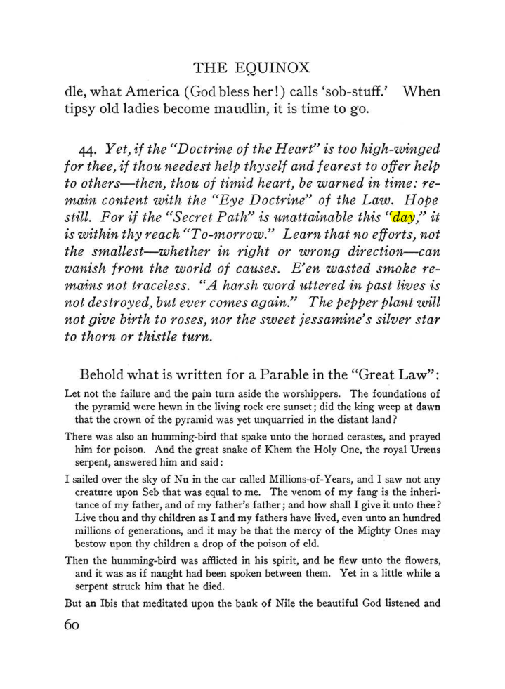 Original scan of The Equinox (Volume III, Number I), PDF page 382
