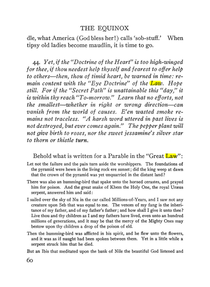 Original scan of The Equinox (Volume III, Number I), PDF page 382