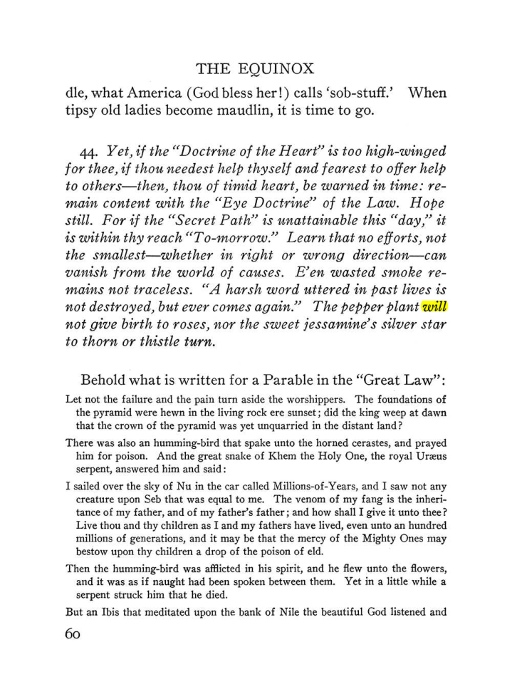 Original scan of The Equinox (Volume III, Number I), PDF page 382