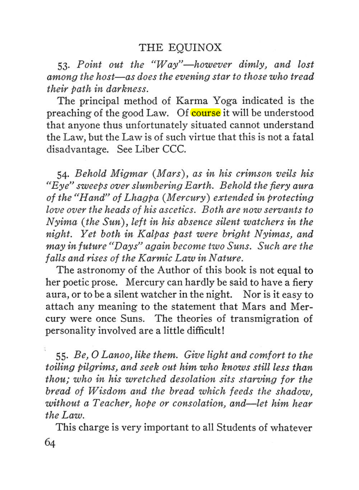 Original scan of The Equinox (Volume III, Number I), PDF page 386