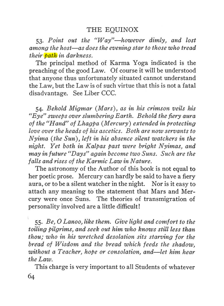 Original scan of The Equinox (Volume III, Number I), PDF page 386