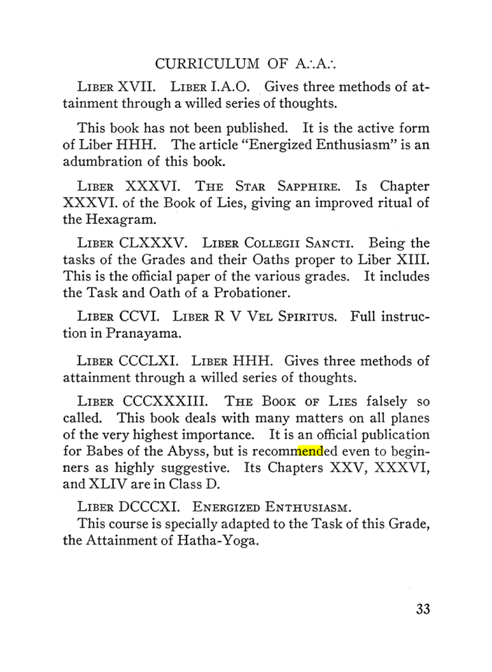 Original scan of The Equinox (Volume III, Number I), PDF page 39