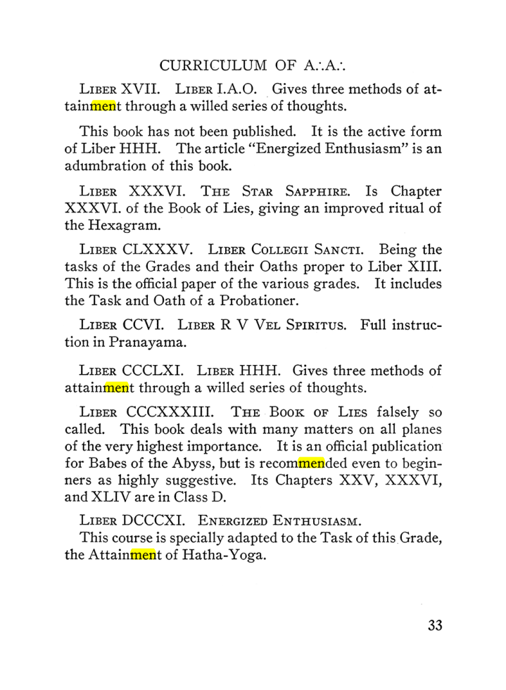 Original scan of The Equinox (Volume III, Number I), PDF page 39