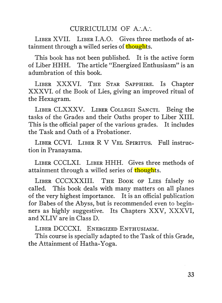 Original scan of The Equinox (Volume III, Number I), PDF page 39