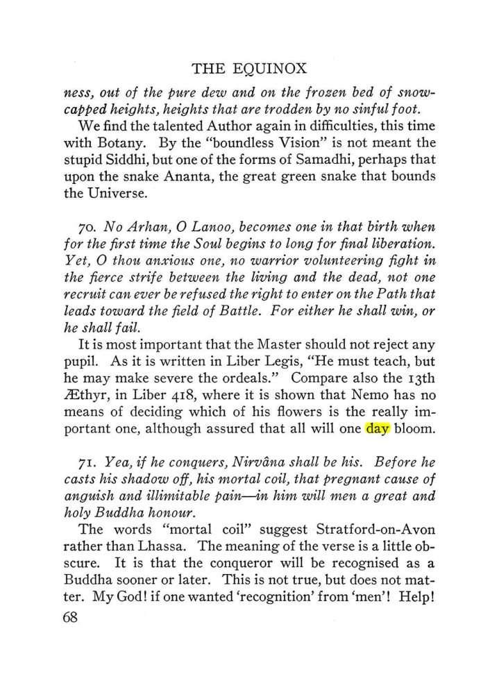 Original scan of The Equinox (Volume III, Number I), PDF page 390