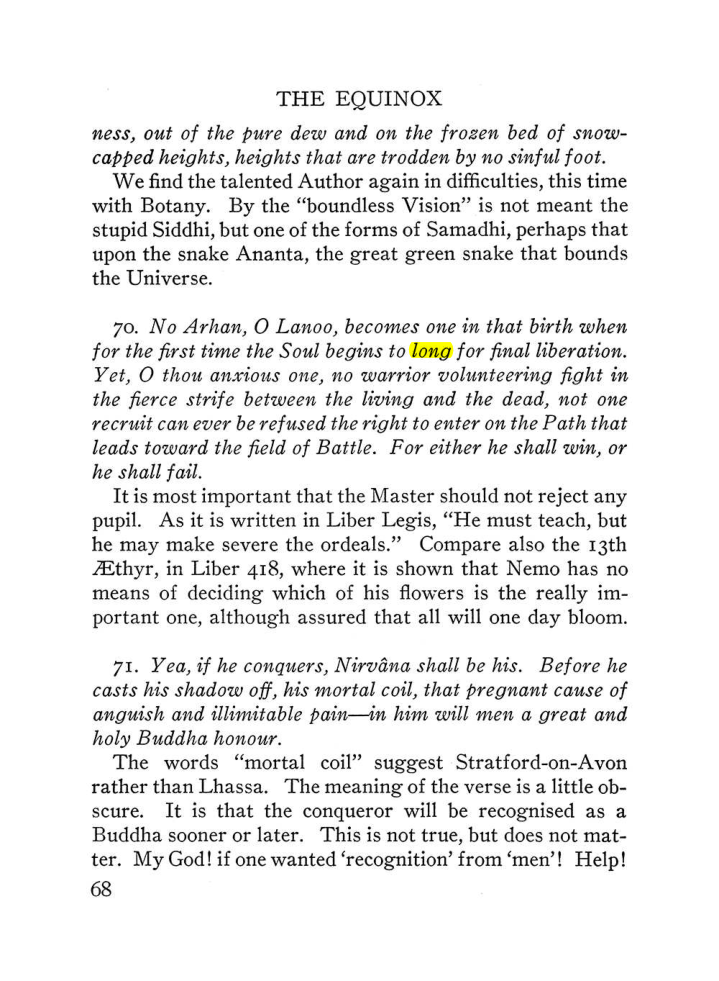 Original scan of The Equinox (Volume III, Number I), PDF page 390