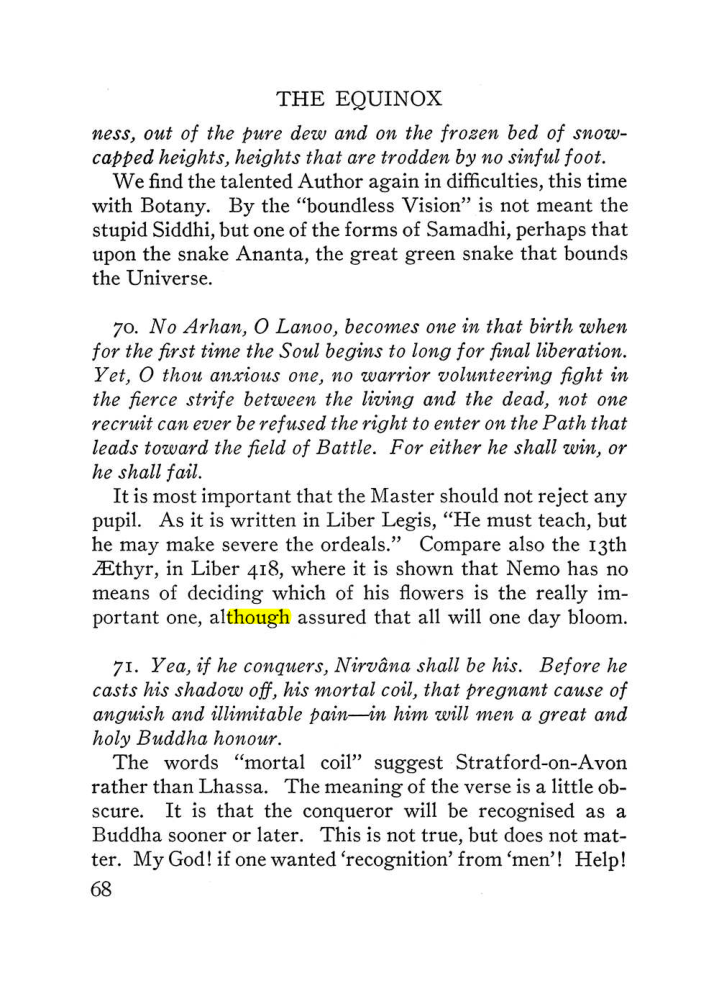 Original scan of The Equinox (Volume III, Number I), PDF page 390