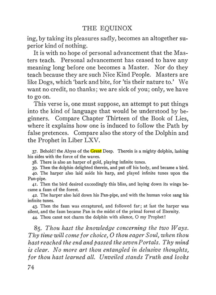 Original scan of The Equinox (Volume III, Number I), PDF page 396