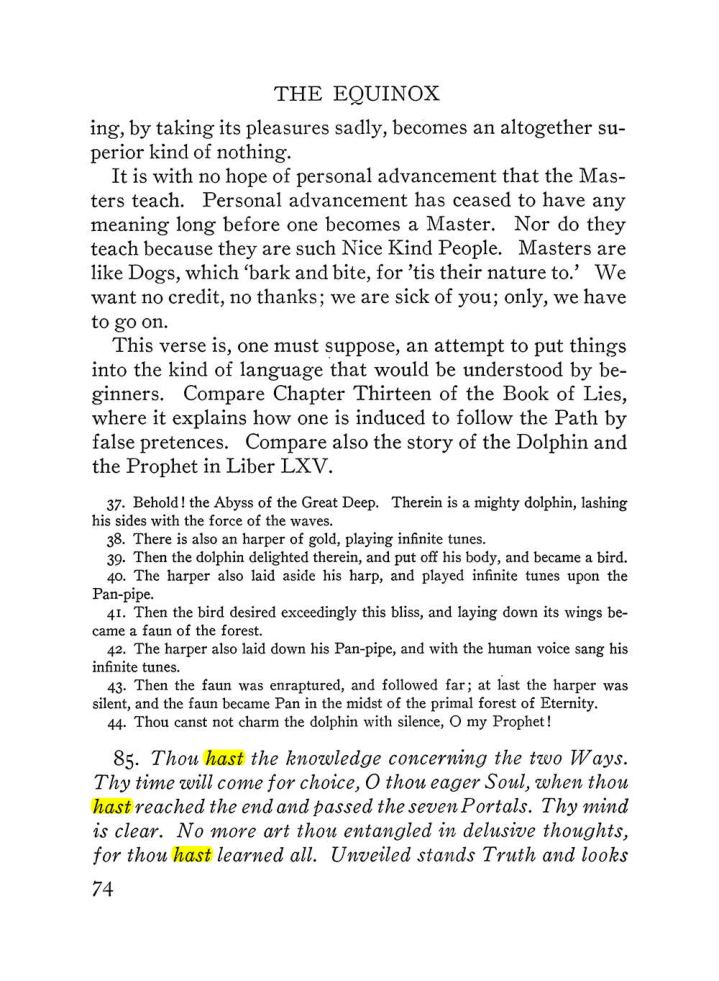 Original scan of The Equinox (Volume III, Number I), PDF page 396