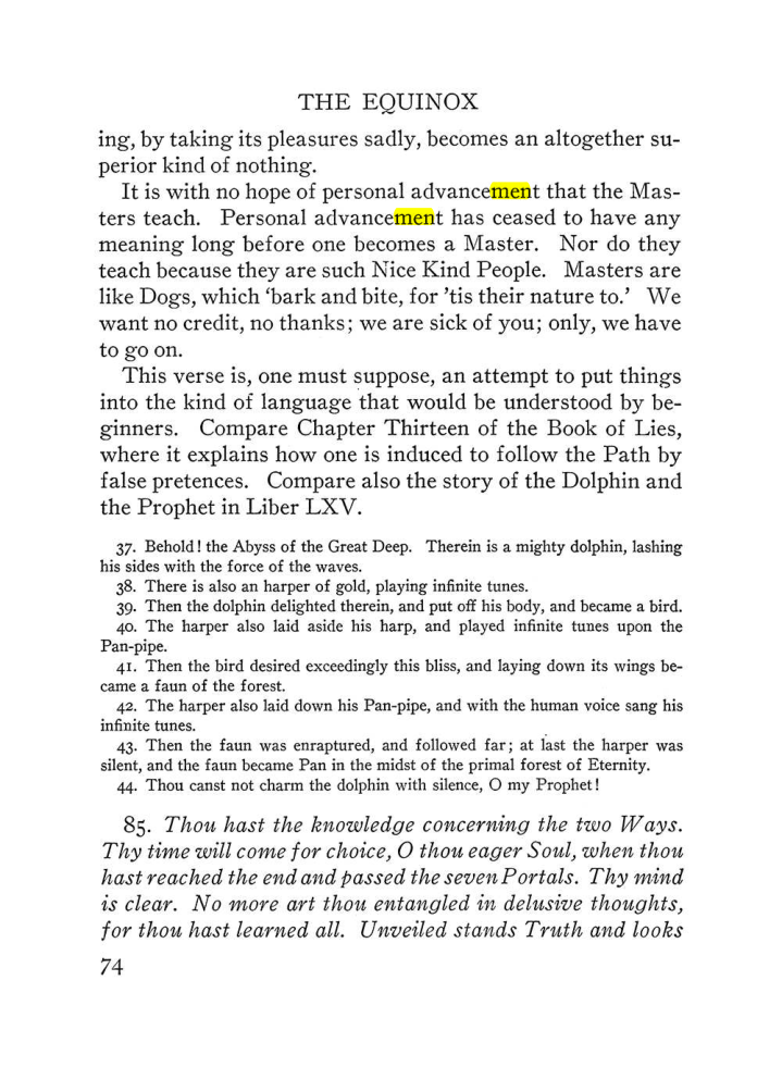 Original scan of The Equinox (Volume III, Number I), PDF page 396