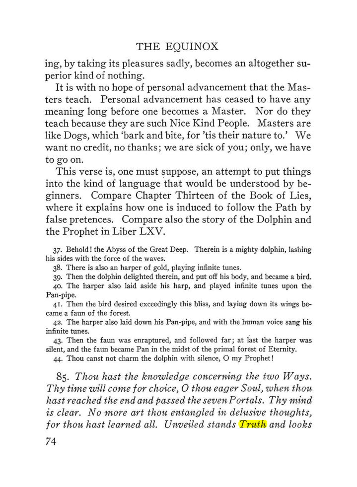 Original scan of The Equinox (Volume III, Number I), PDF page 396