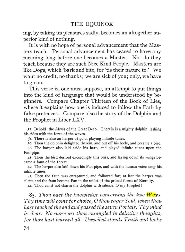 Original scan of The Equinox (Volume III, Number I), PDF page 396