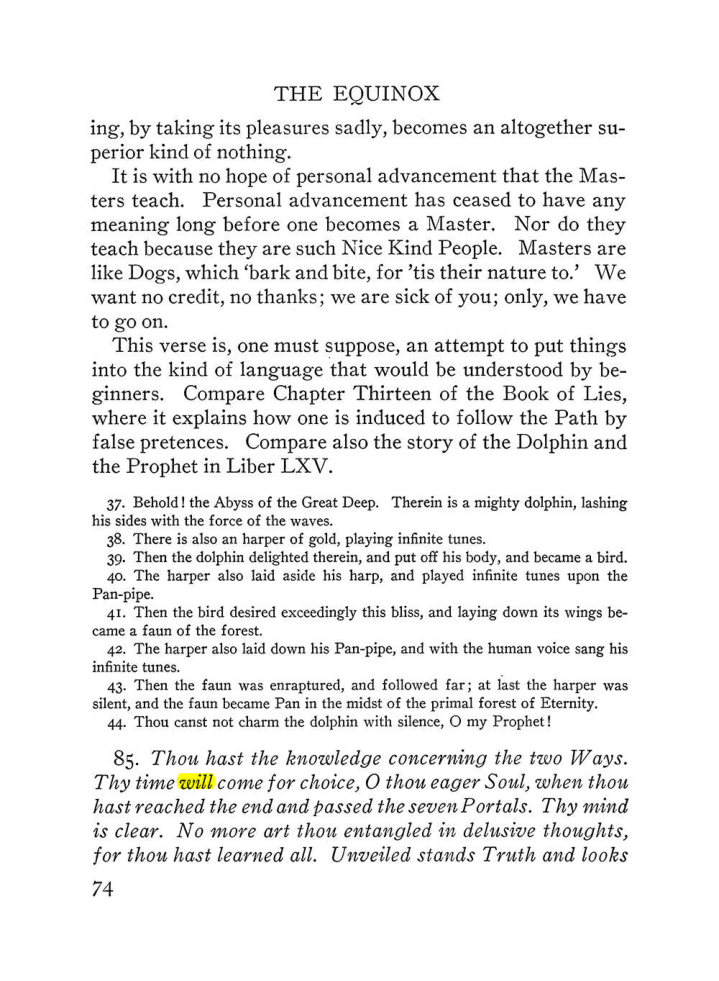 Original scan of The Equinox (Volume III, Number I), PDF page 396