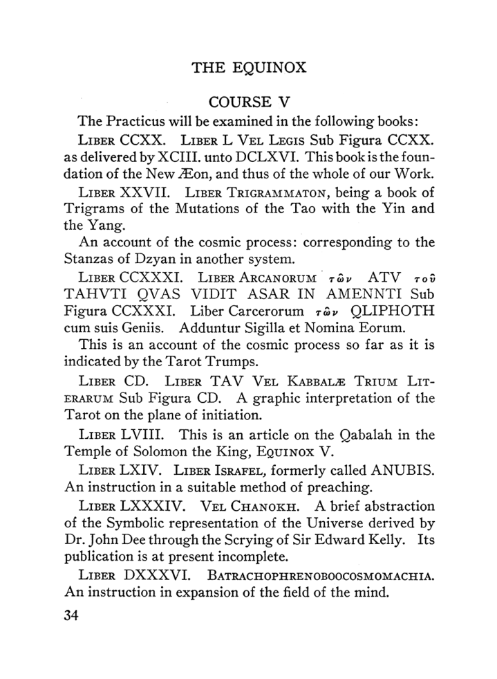 Original scan of The Equinox (Volume III, Number I), PDF page 40