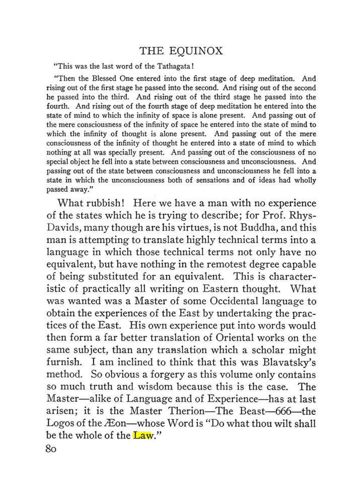 Original scan of The Equinox (Volume III, Number I), PDF page 402