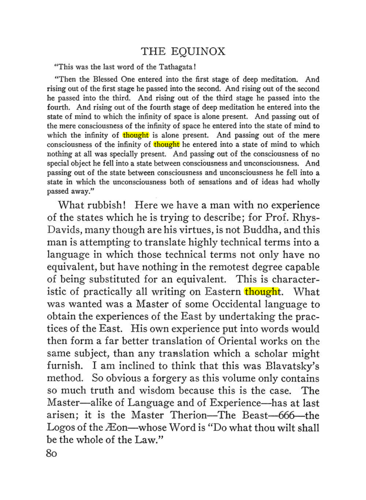 Original scan of The Equinox (Volume III, Number I), PDF page 402