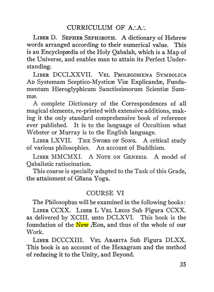 Original scan of The Equinox (Volume III, Number I), PDF page 41