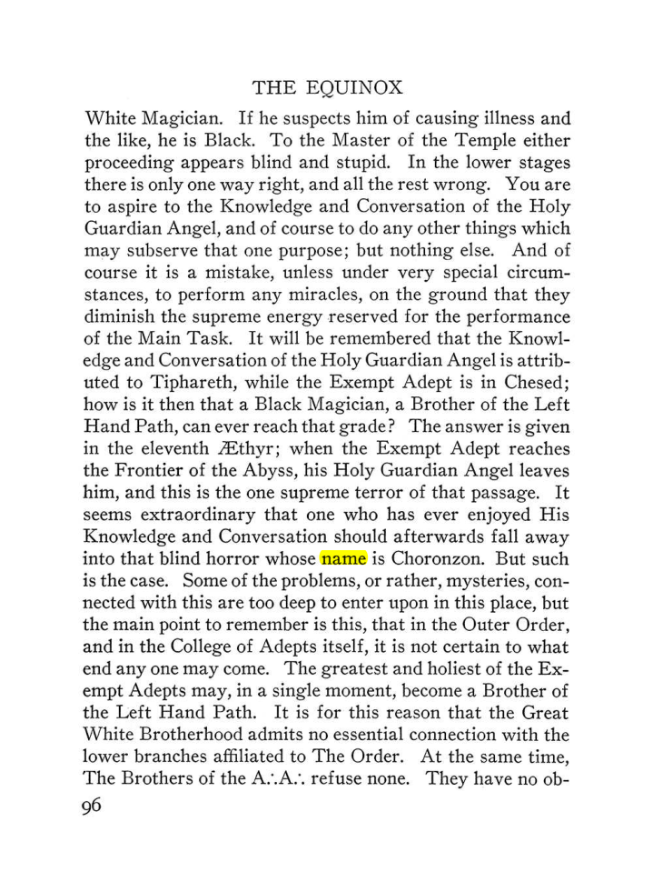 Original scan of The Equinox (Volume III, Number I), PDF page 418