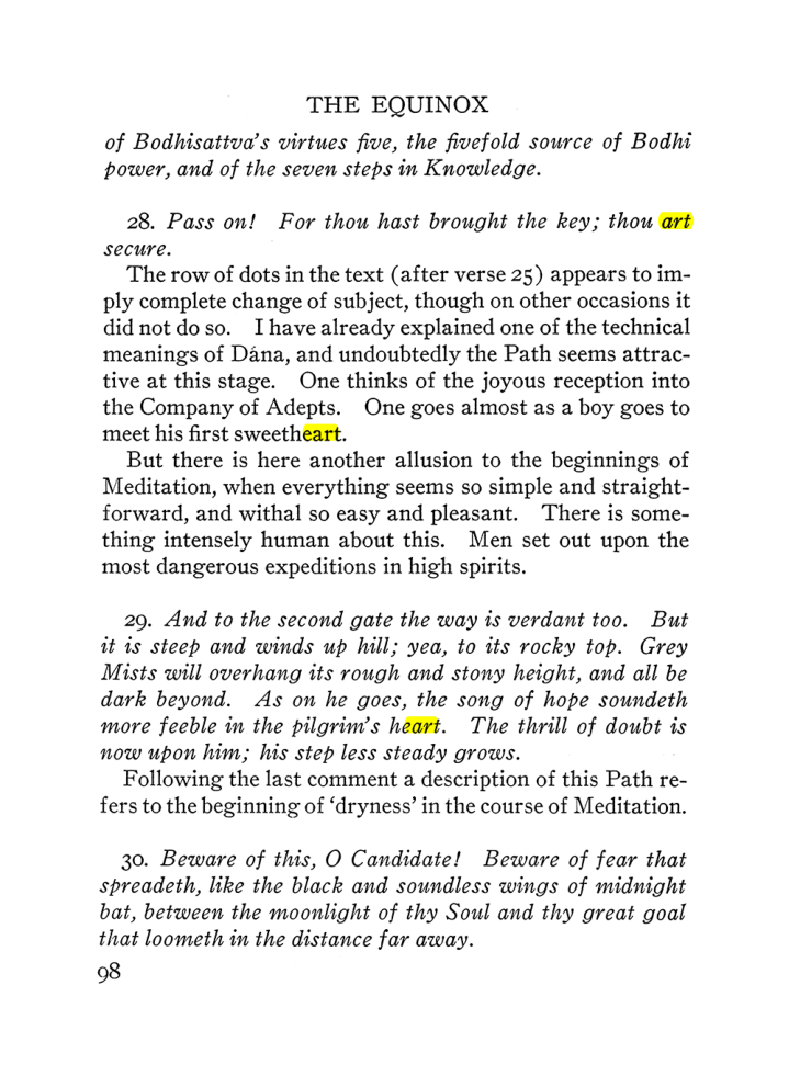 Original scan of The Equinox (Volume III, Number I), PDF page 420