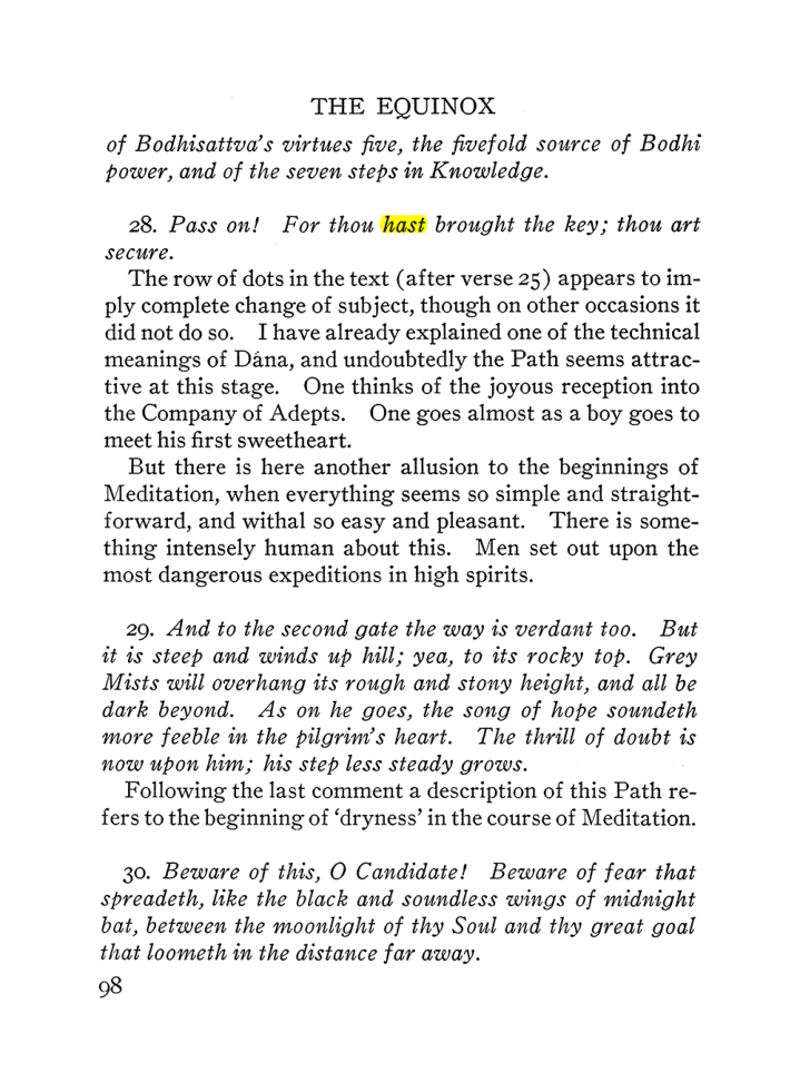 Original scan of The Equinox (Volume III, Number I), PDF page 420