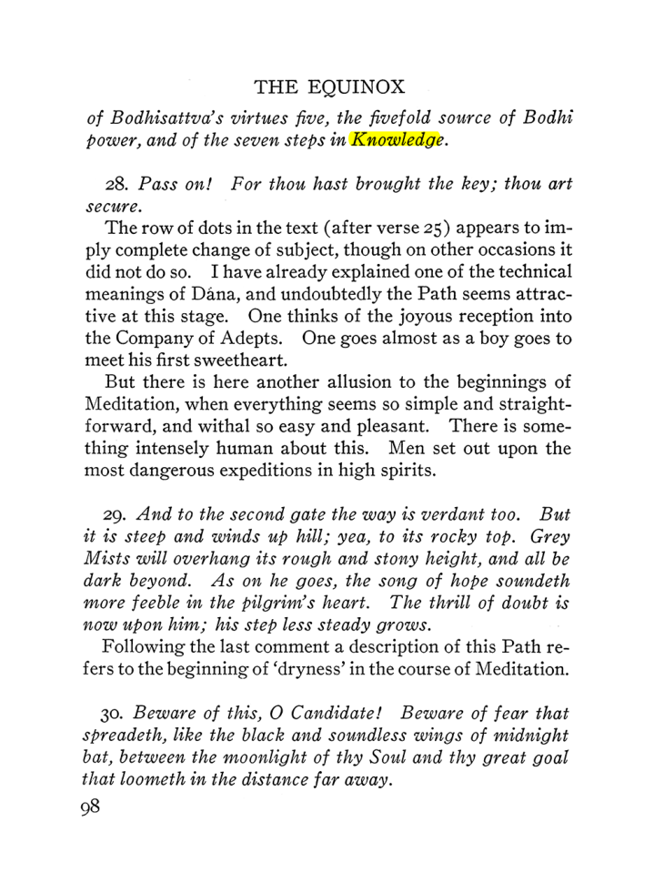 Original scan of The Equinox (Volume III, Number I), PDF page 420