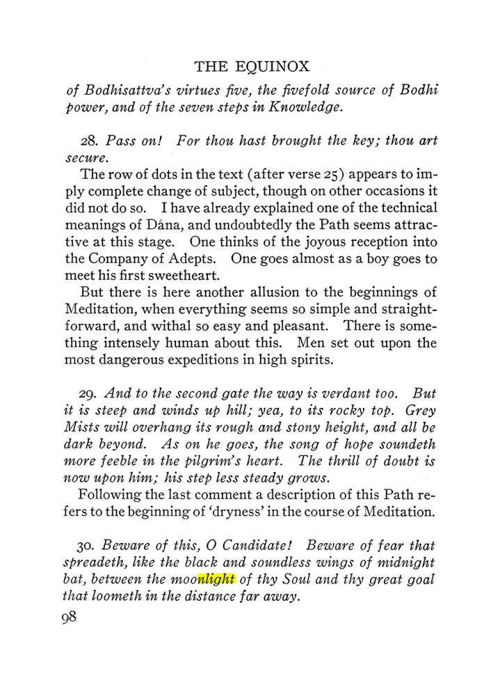 Original scan of The Equinox (Volume III, Number I), PDF page 420