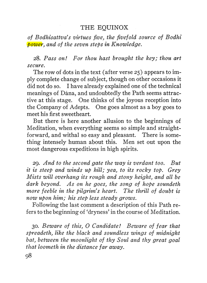 Original scan of The Equinox (Volume III, Number I), PDF page 420