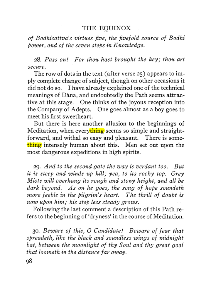 Original scan of The Equinox (Volume III, Number I), PDF page 420