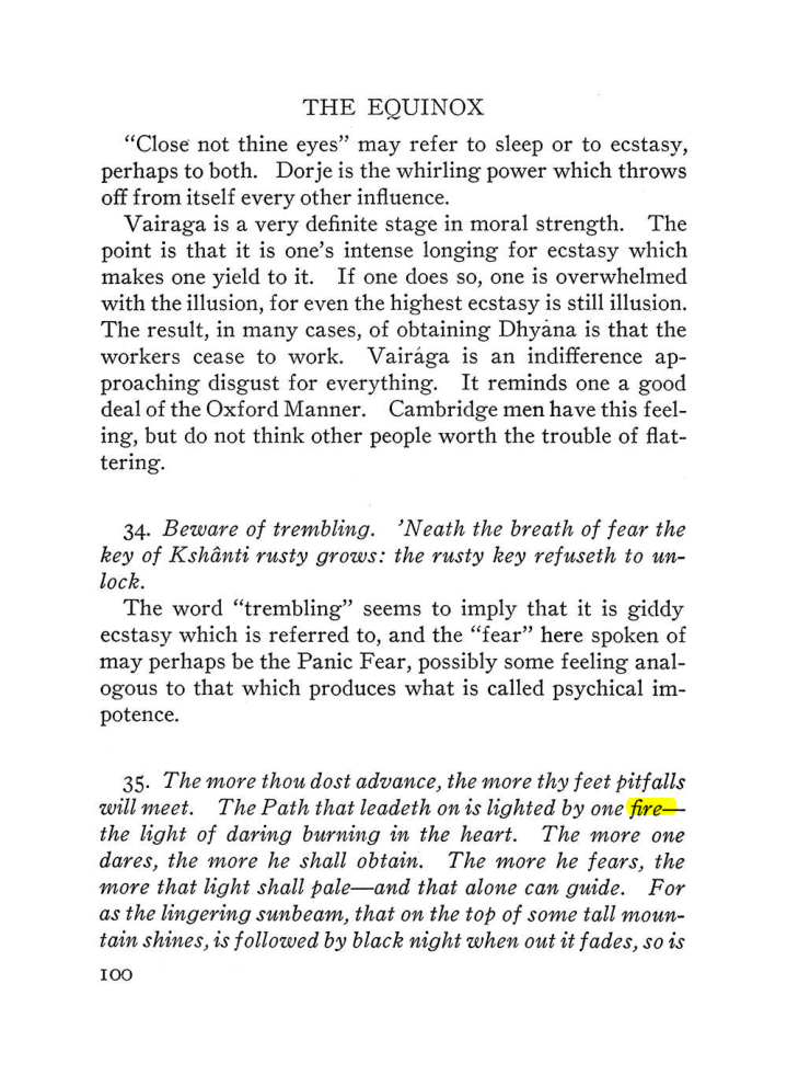 Original scan of The Equinox (Volume III, Number I), PDF page 422