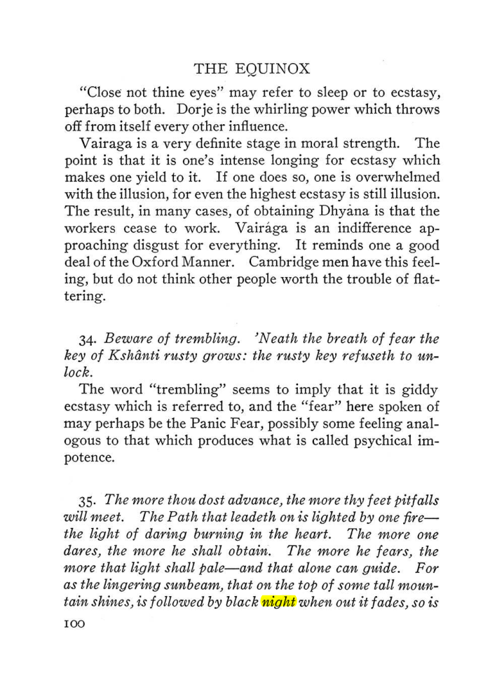 Original scan of The Equinox (Volume III, Number I), PDF page 422