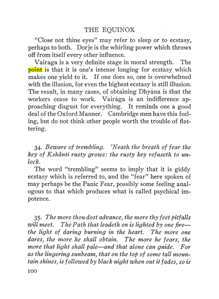 Original scan of The Equinox (Volume III, Number I), PDF page 422