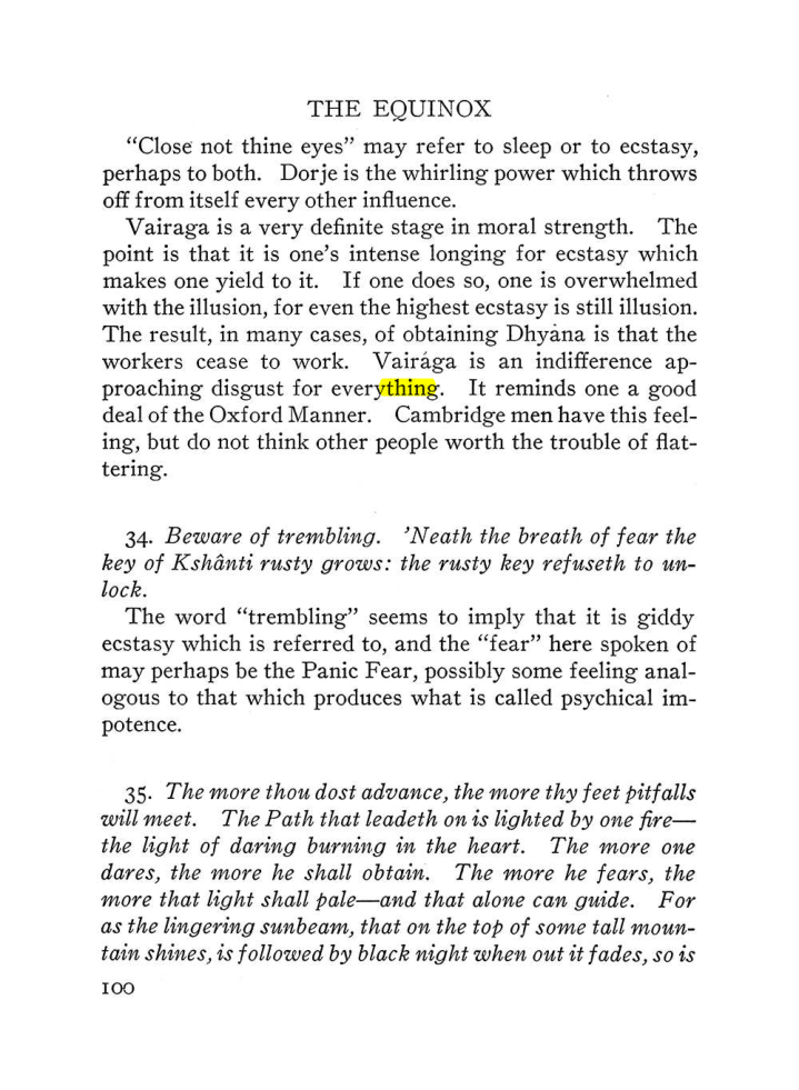 Original scan of The Equinox (Volume III, Number I), PDF page 422
