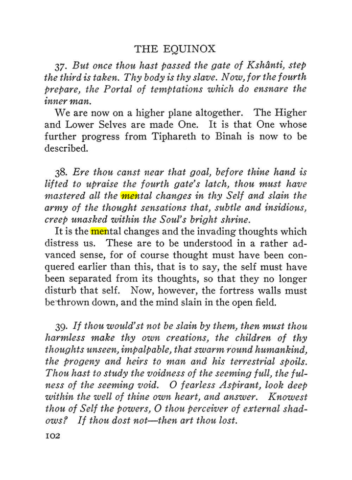 Original scan of The Equinox (Volume III, Number I), PDF page 424