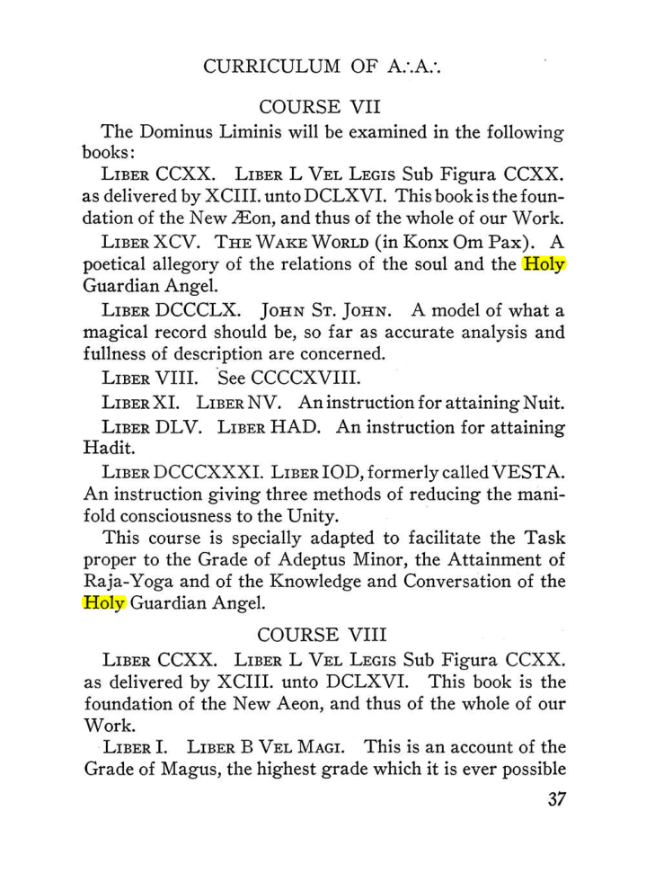 Original scan of The Equinox (Volume III, Number I), PDF page 43
