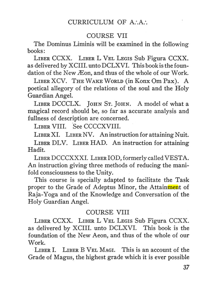 Original scan of The Equinox (Volume III, Number I), PDF page 43