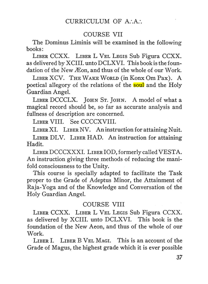 Original scan of The Equinox (Volume III, Number I), PDF page 43