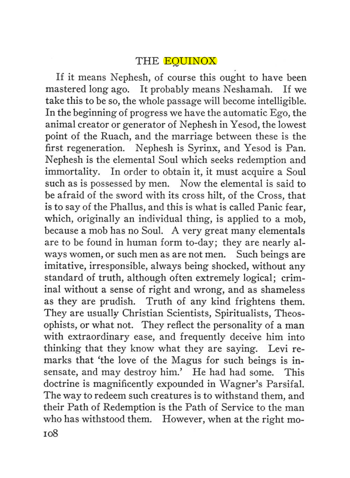 Original scan of The Equinox (Volume III, Number I), PDF page 430
