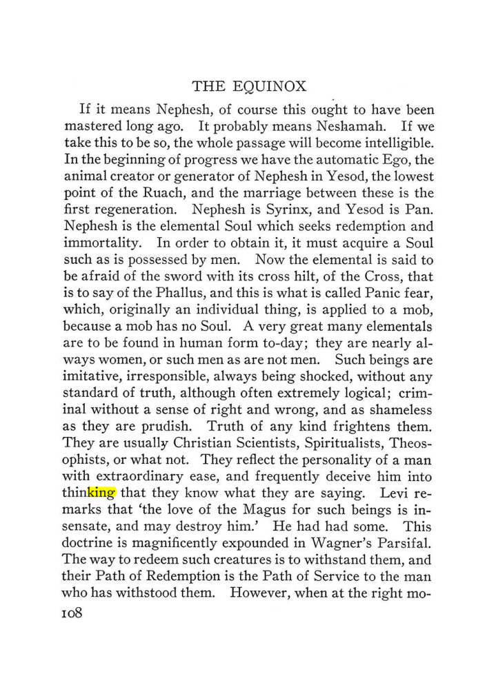 Original scan of The Equinox (Volume III, Number I), PDF page 430