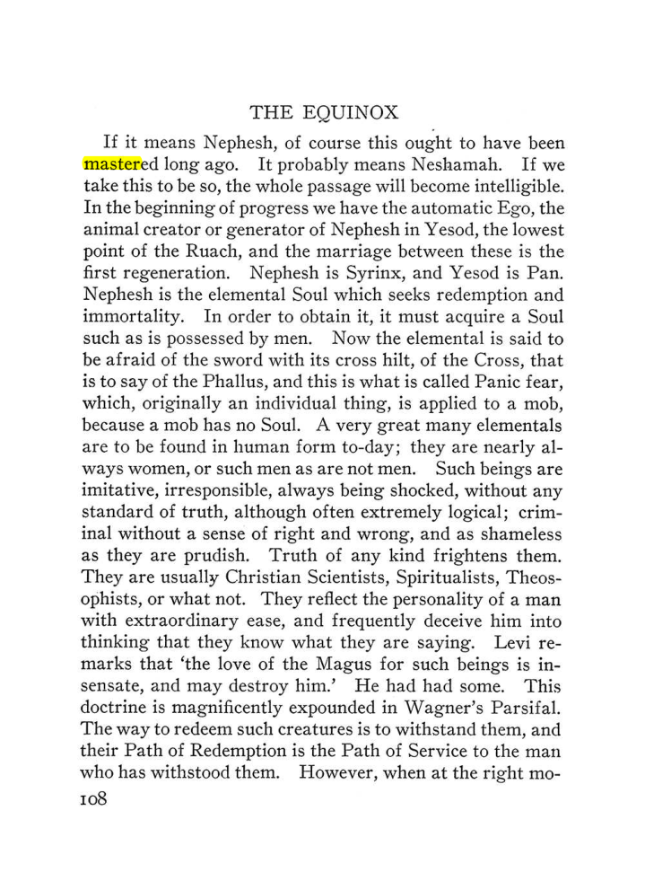 Original scan of The Equinox (Volume III, Number I), PDF page 430