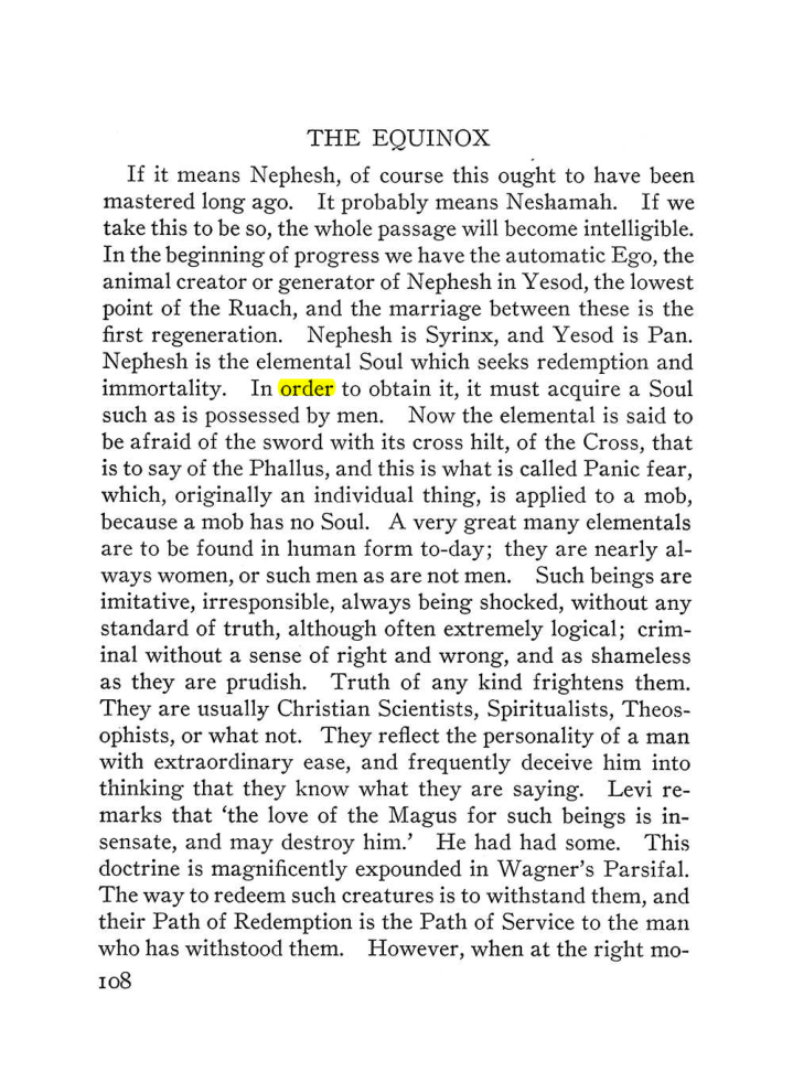 Original scan of The Equinox (Volume III, Number I), PDF page 430