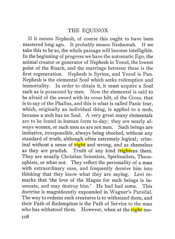 Original scan of The Equinox (Volume III, Number I), PDF page 430