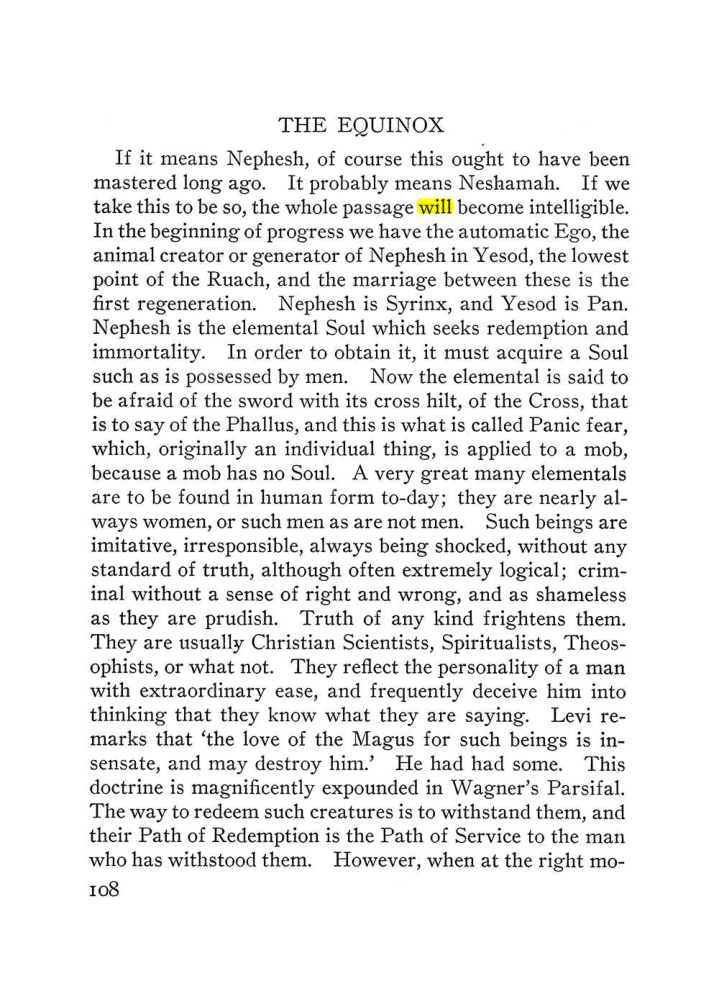 Original scan of The Equinox (Volume III, Number I), PDF page 430