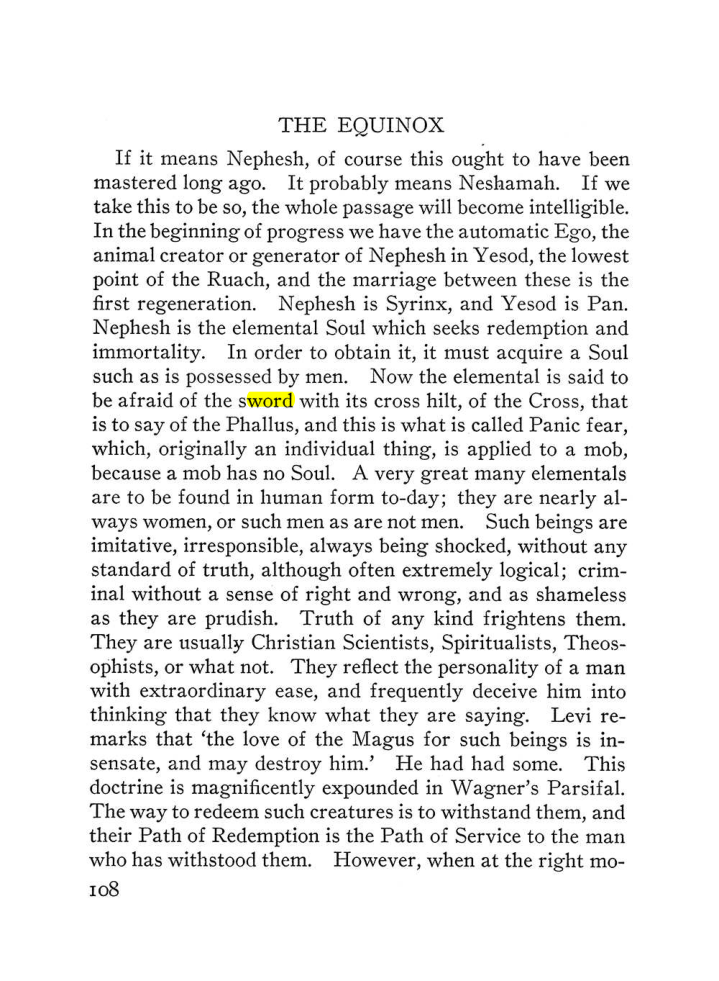 Original scan of The Equinox (Volume III, Number I), PDF page 430
