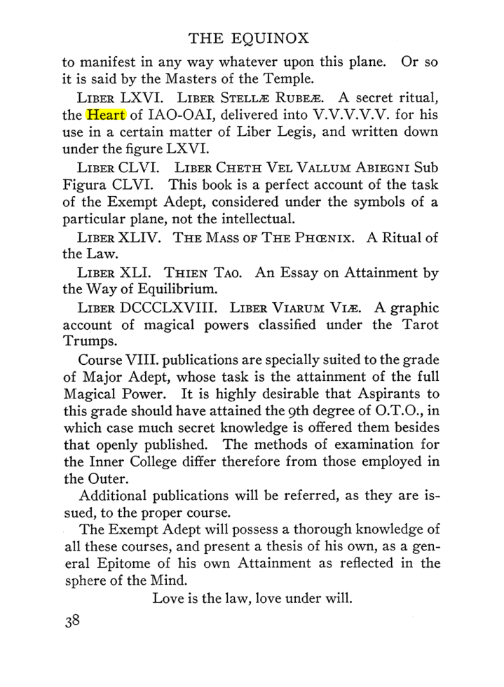 Original scan of The Equinox (Volume III, Number I), PDF page 44
