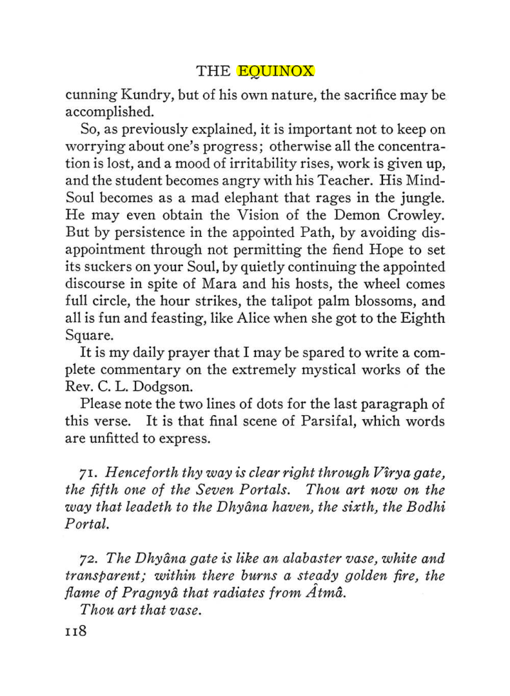 Original scan of The Equinox (Volume III, Number I), PDF page 440