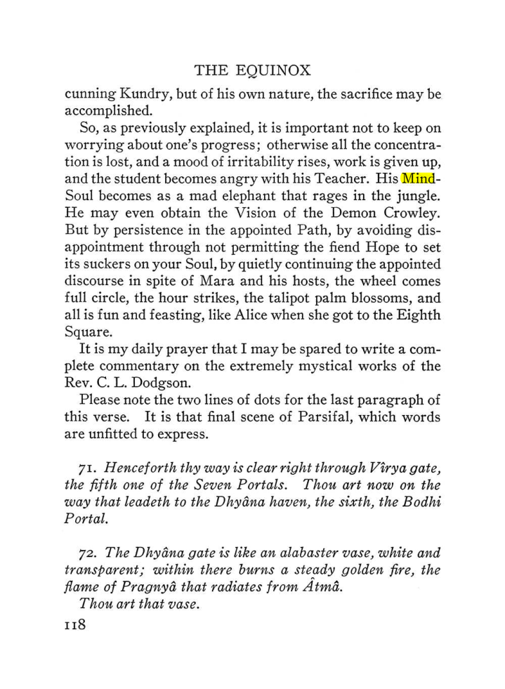 Original scan of The Equinox (Volume III, Number I), PDF page 440